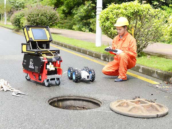 清新管道机器人检测